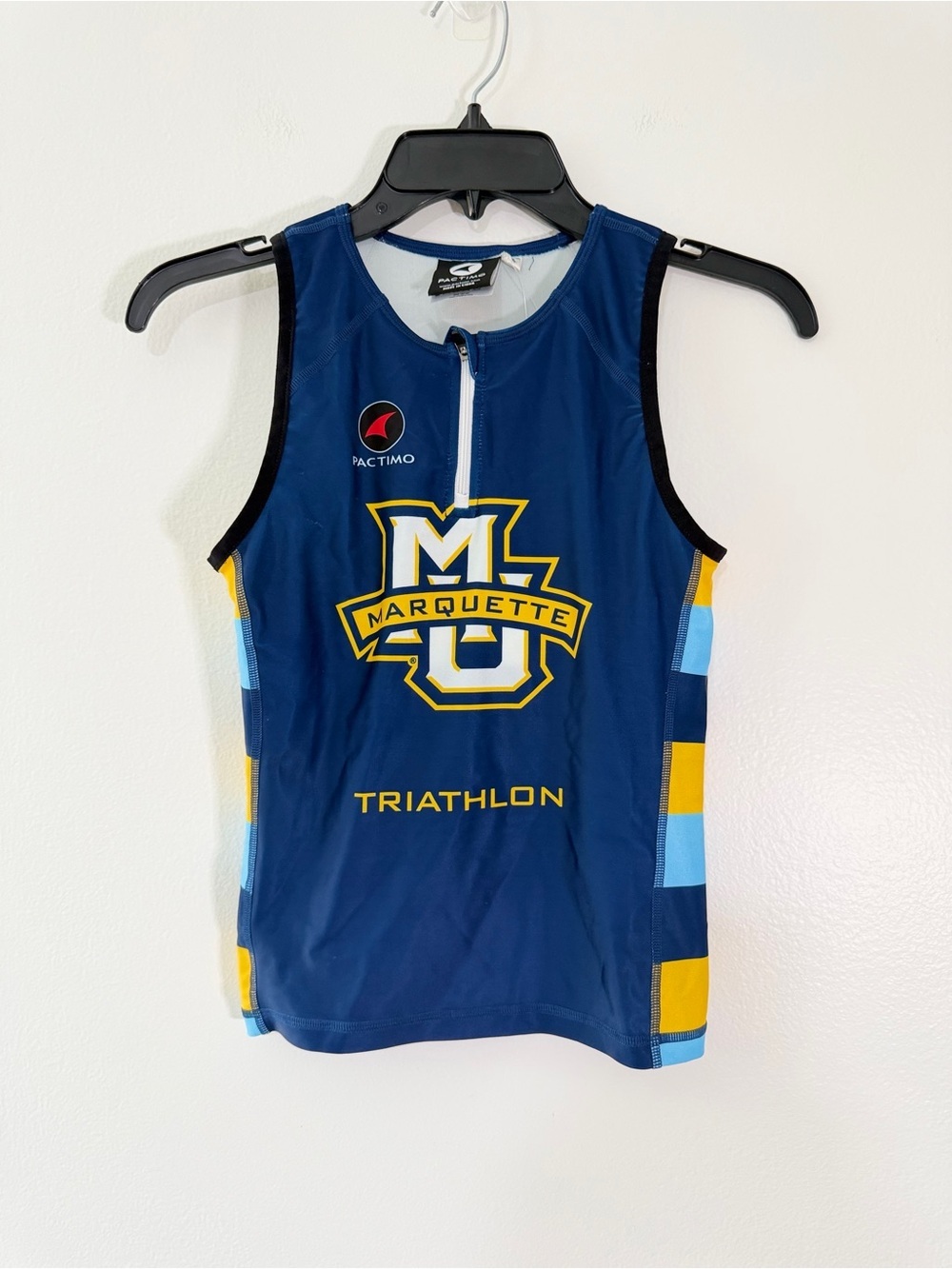 NWT Pactimo Womens Small Delfino 2.0 Triathlon Top Built In Bra Marquette
